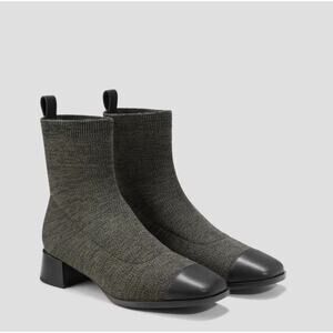 VIVAIA Square-Toe Water-Repellent Boots (Madison) Ankle Boot Sz 36